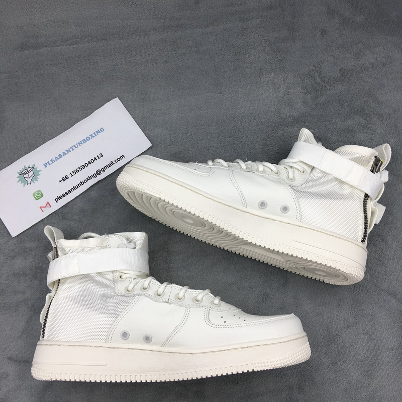 Authentic Nike Special Field Air Force 1 Mid “Triple White”